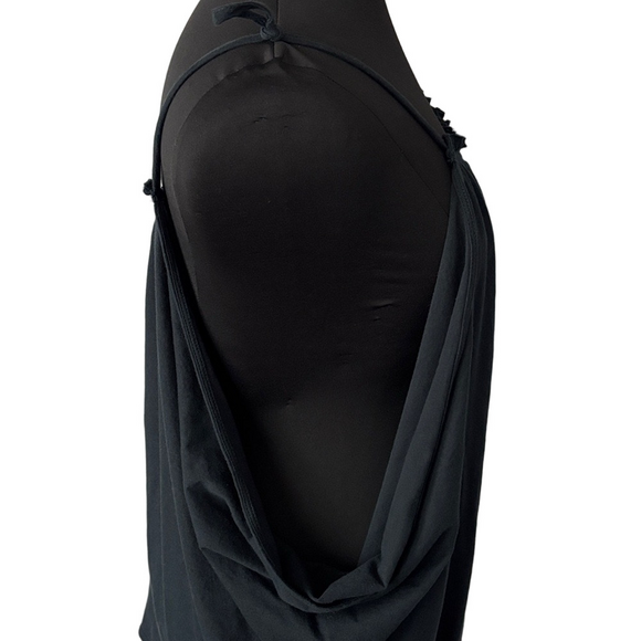 Free People Beach Black Oversized Swim Cover-Up size L - Picture 5 of 8